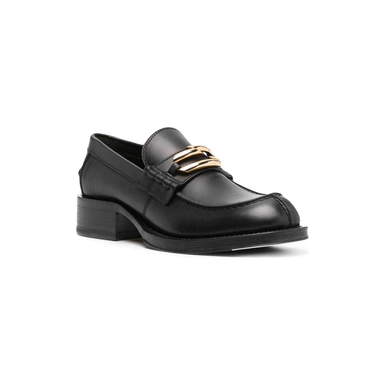 Lanvin Flat shoes Black Moccasins Lanvin Dark Slate Gray
