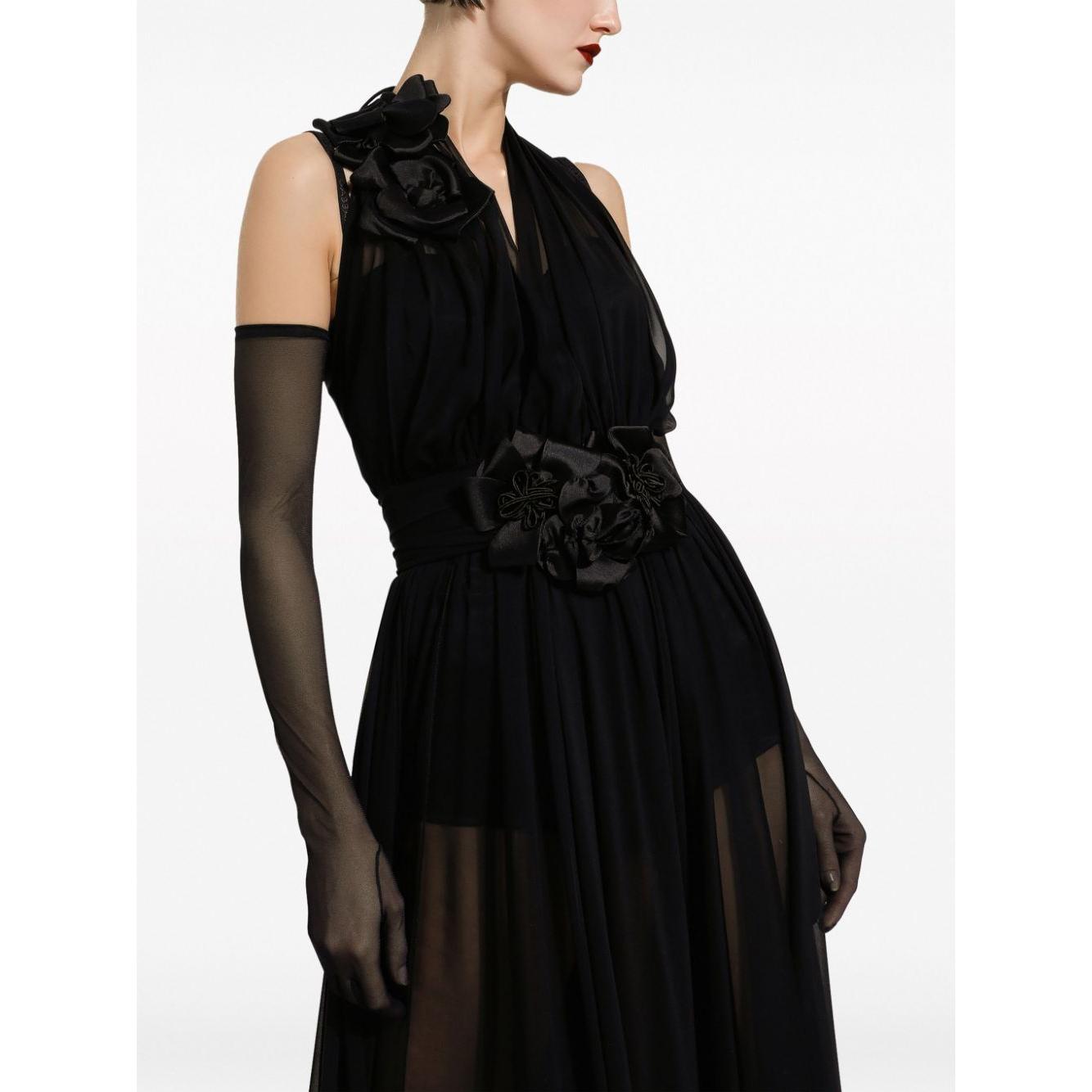 Dolce & Gabbana Dresses Black Dresses Dolce & Gabbana White Smoke