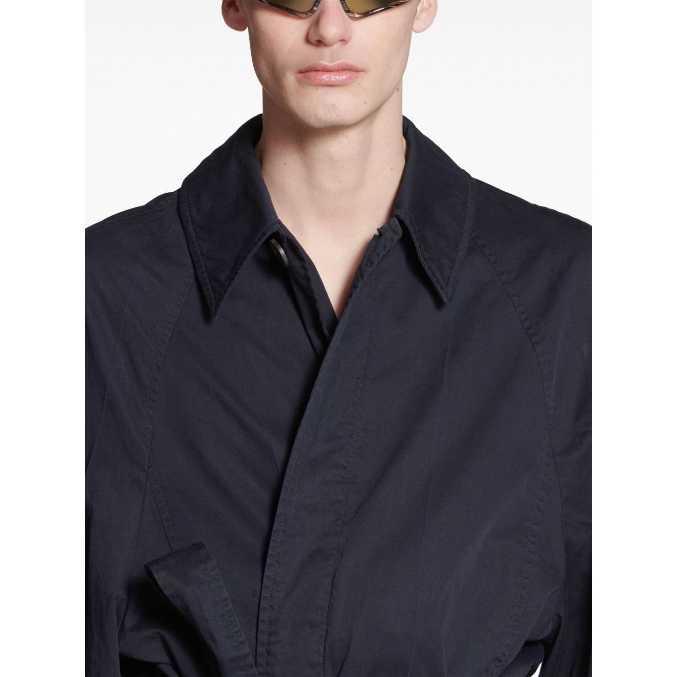 Balenciaga deconstructed cotton coat Jackets Balenciaga Antique White