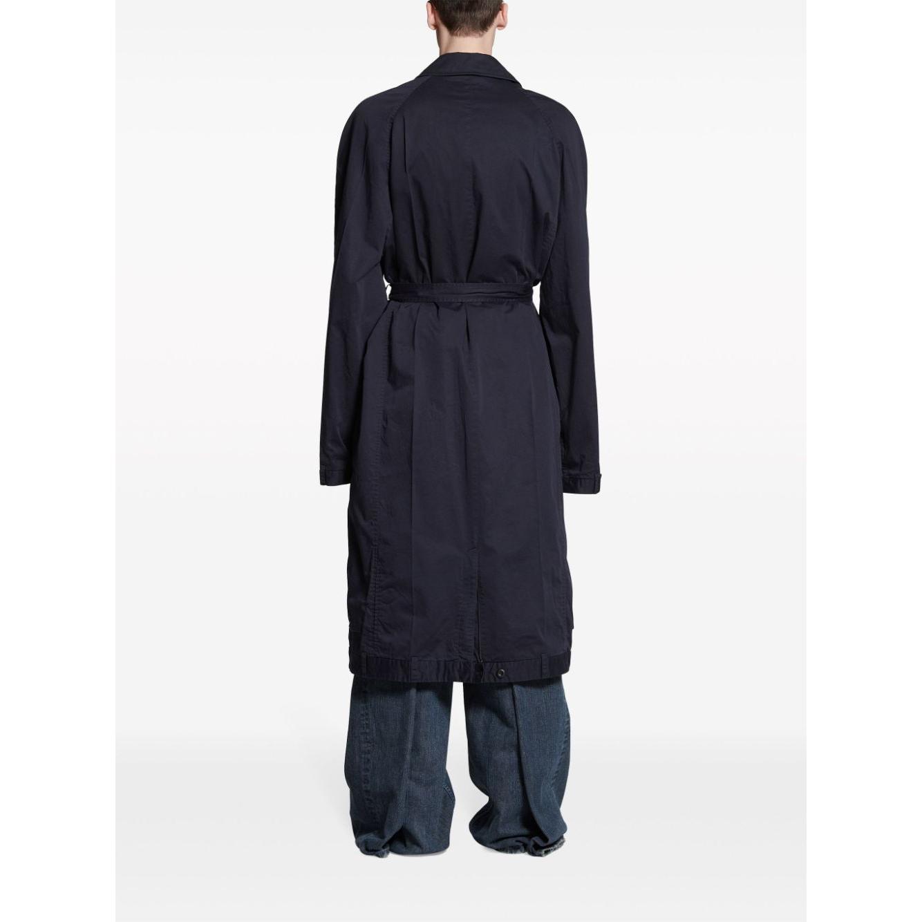 Balenciaga deconstructed cotton coat Jackets Balenciaga White Smoke