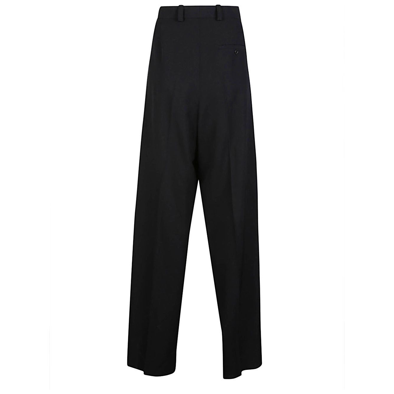 Balenciaga wool trousers Trousers Balenciaga Black