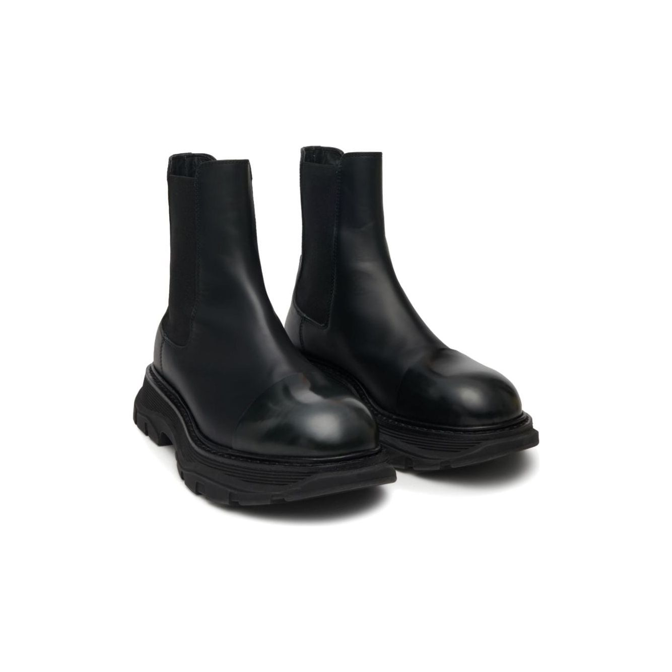 Alexander McQueen Wander leather Chelsea boots Boots Alexander Mcqueen Dark Slate Gray