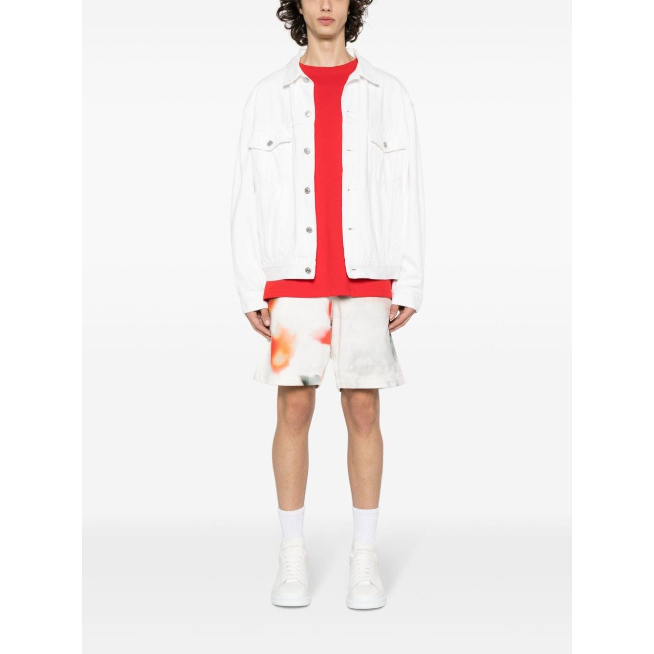 Alexander McQueen Shorts White Short trousers Alexander Mcqueen White Smoke