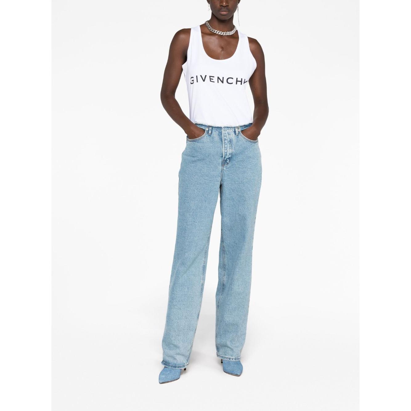 Givenchy Top White Topwear Givenchy White Smoke