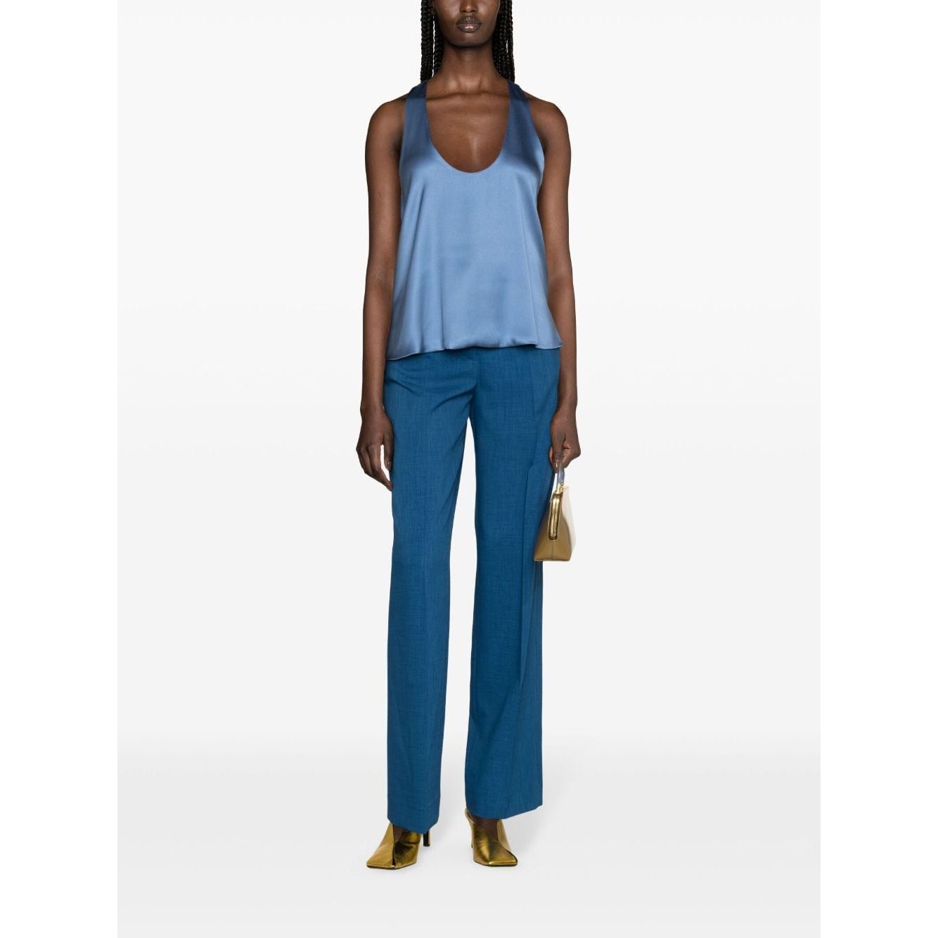 Tory Burch Trousers Blue Trousers Tory Burch Dark Slate Gray