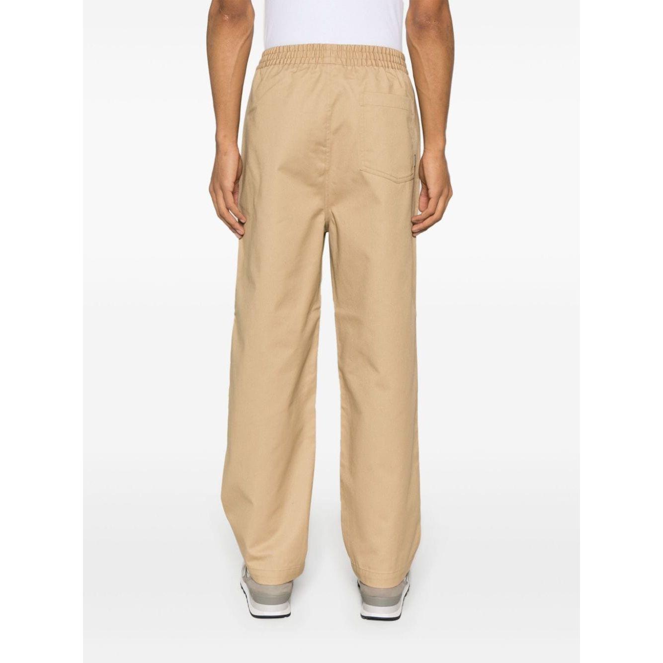 CARHARTT WIP PRE Trousers Beige Trousers Carhartt Wip Pre White Smoke