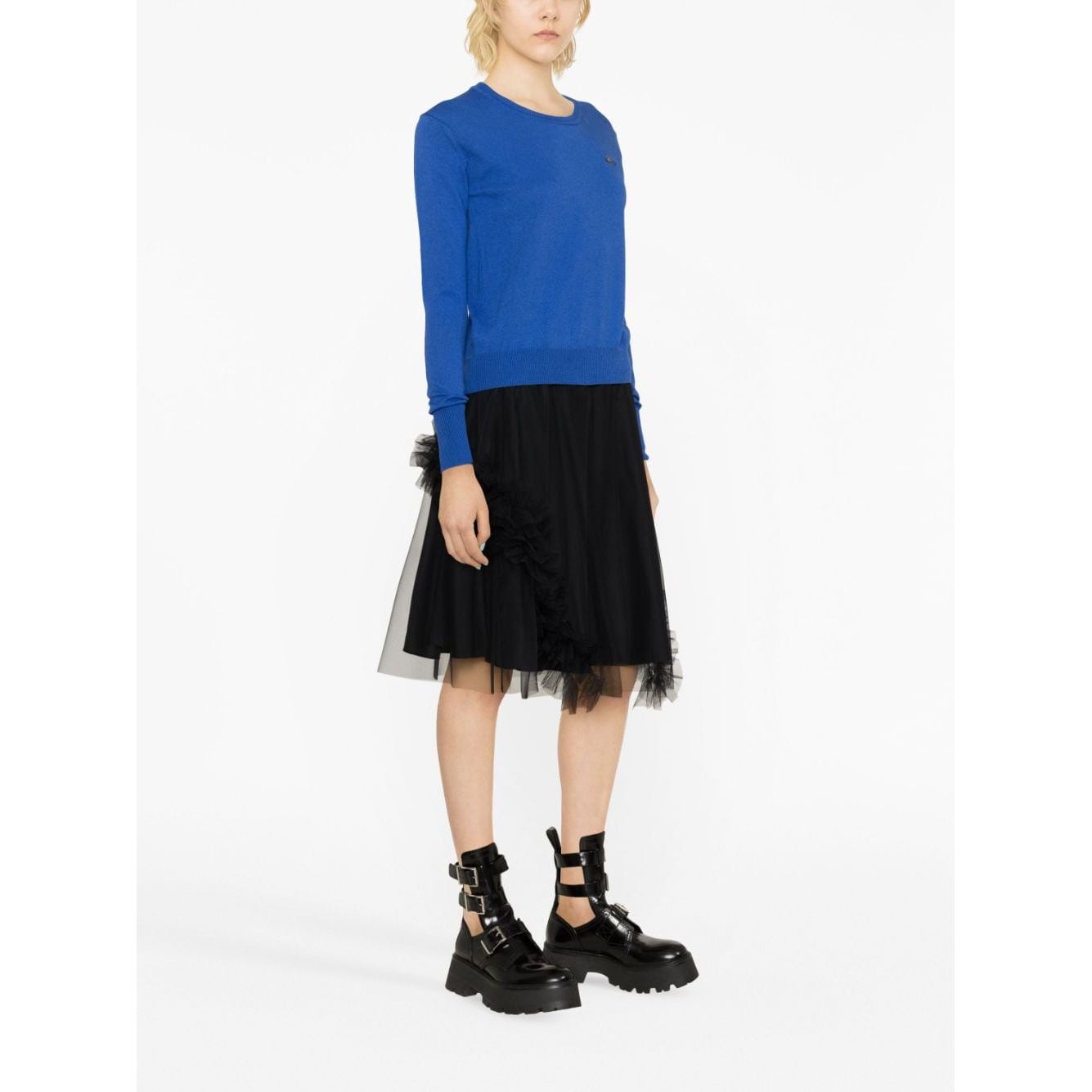 Vivienne Westwood Sweaters Blue Topwear Vivienne Westwood Dark Slate Gray