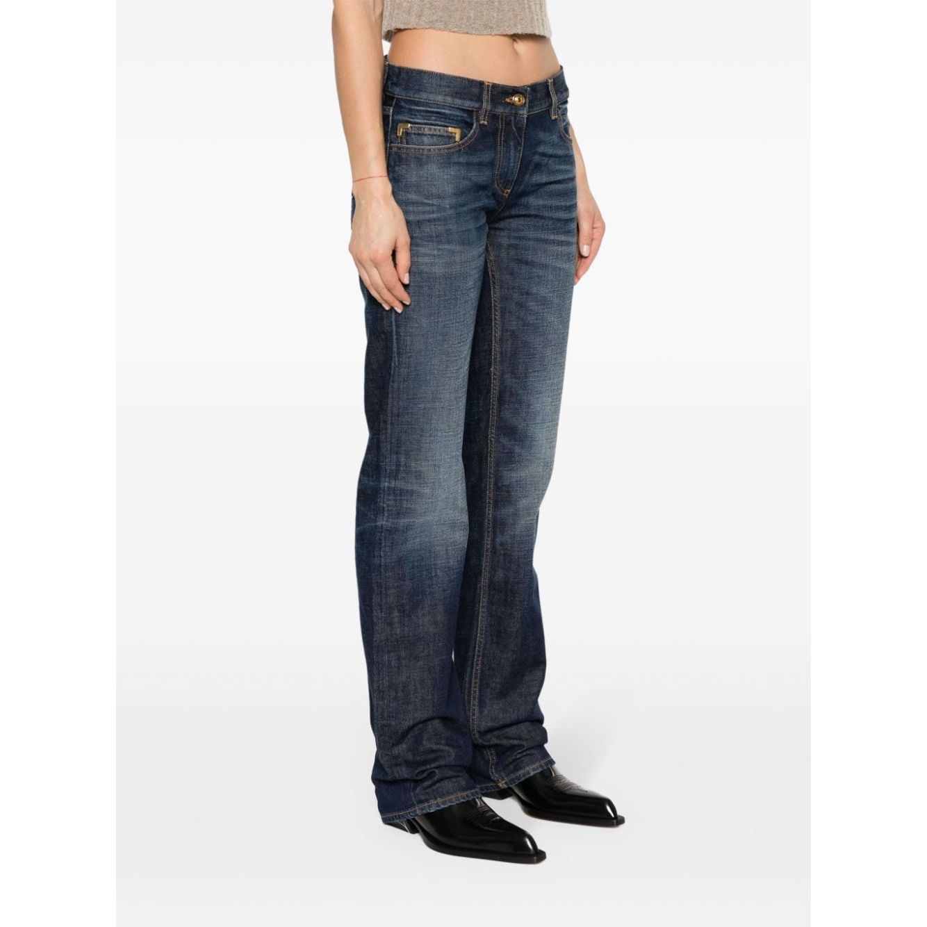 Palm Angels Jeans Blue Jeans Palm Angels Dark Slate Gray