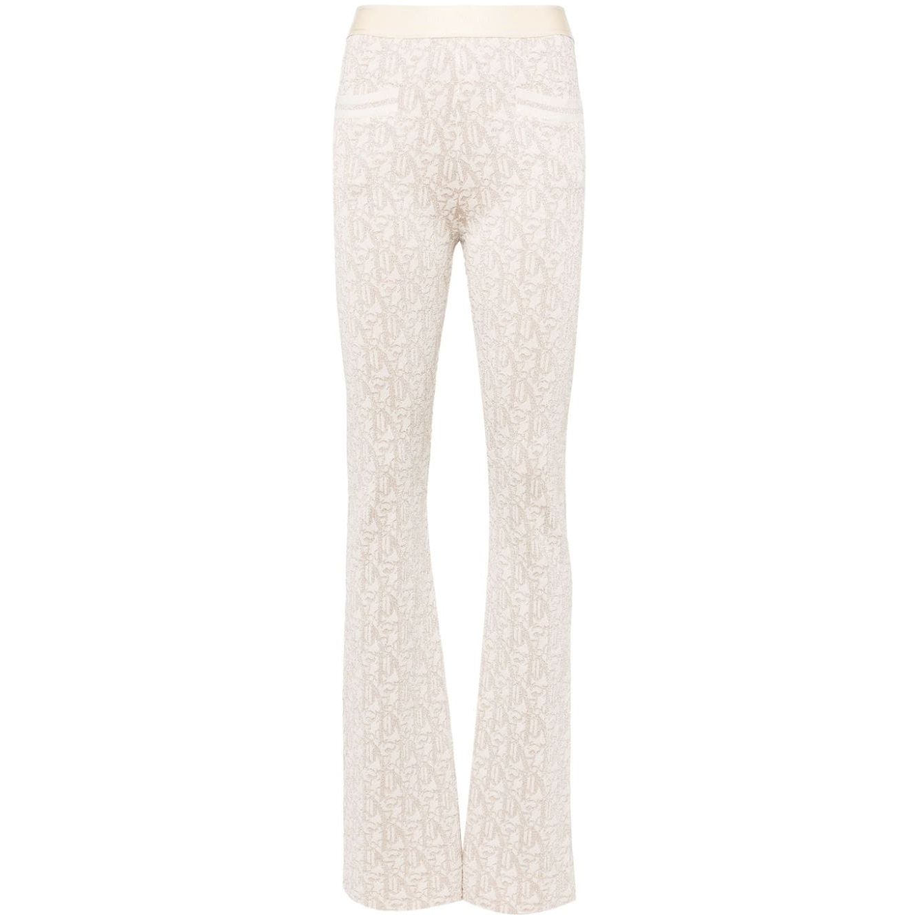 Palm Angels Trousers White Trousers Palm Angels Antique White