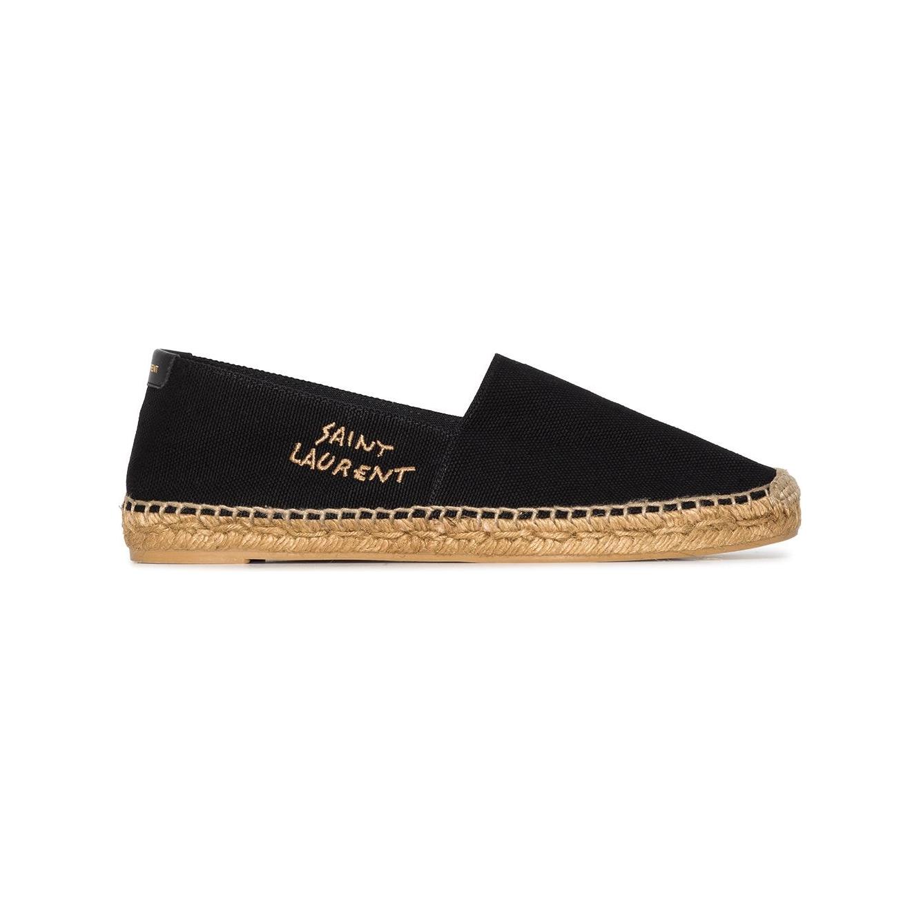 Saint Laurent Flat shoes Black Espadrilles Saint Laurent Black