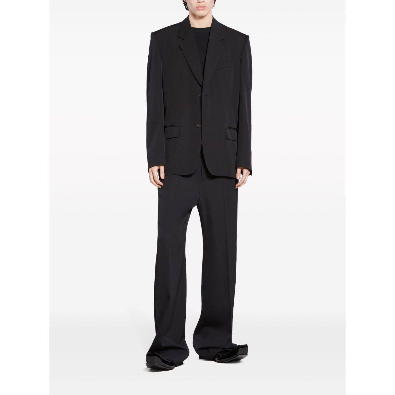 Balenciaga Wool blazer Jackets Balenciaga White Smoke