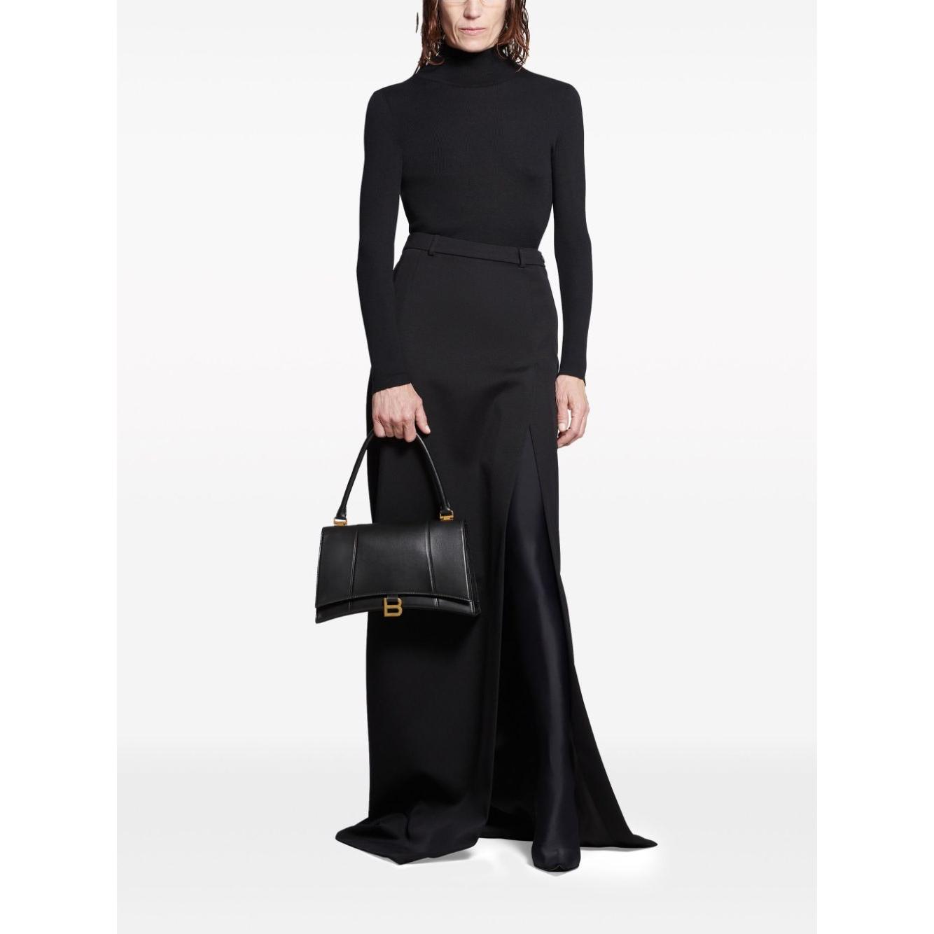 Balenciaga slit tailored maxi skirt Skirts Balenciaga White Smoke