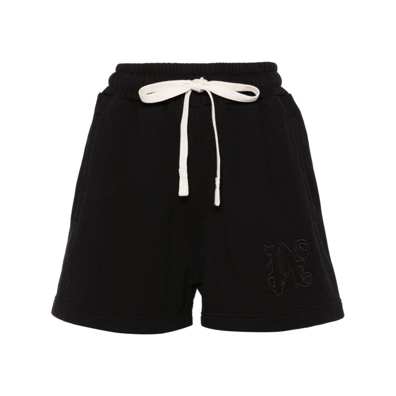 Palm Angels Shorts Black Short trousers Palm Angels Black