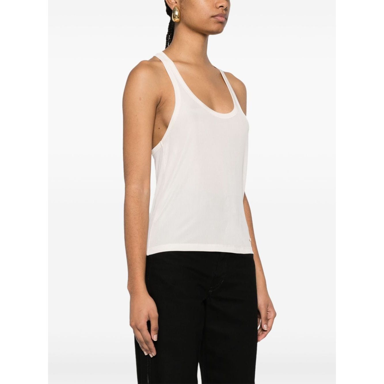 Tom Ford Top Beige Topwear Tom Ford White Smoke