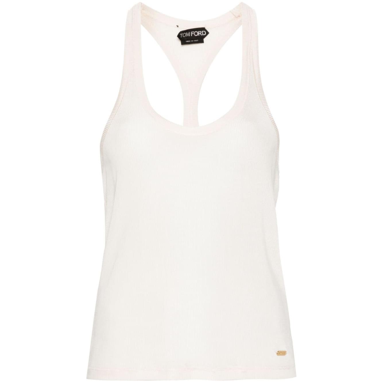 Tom Ford Top Beige Topwear Tom Ford White Smoke