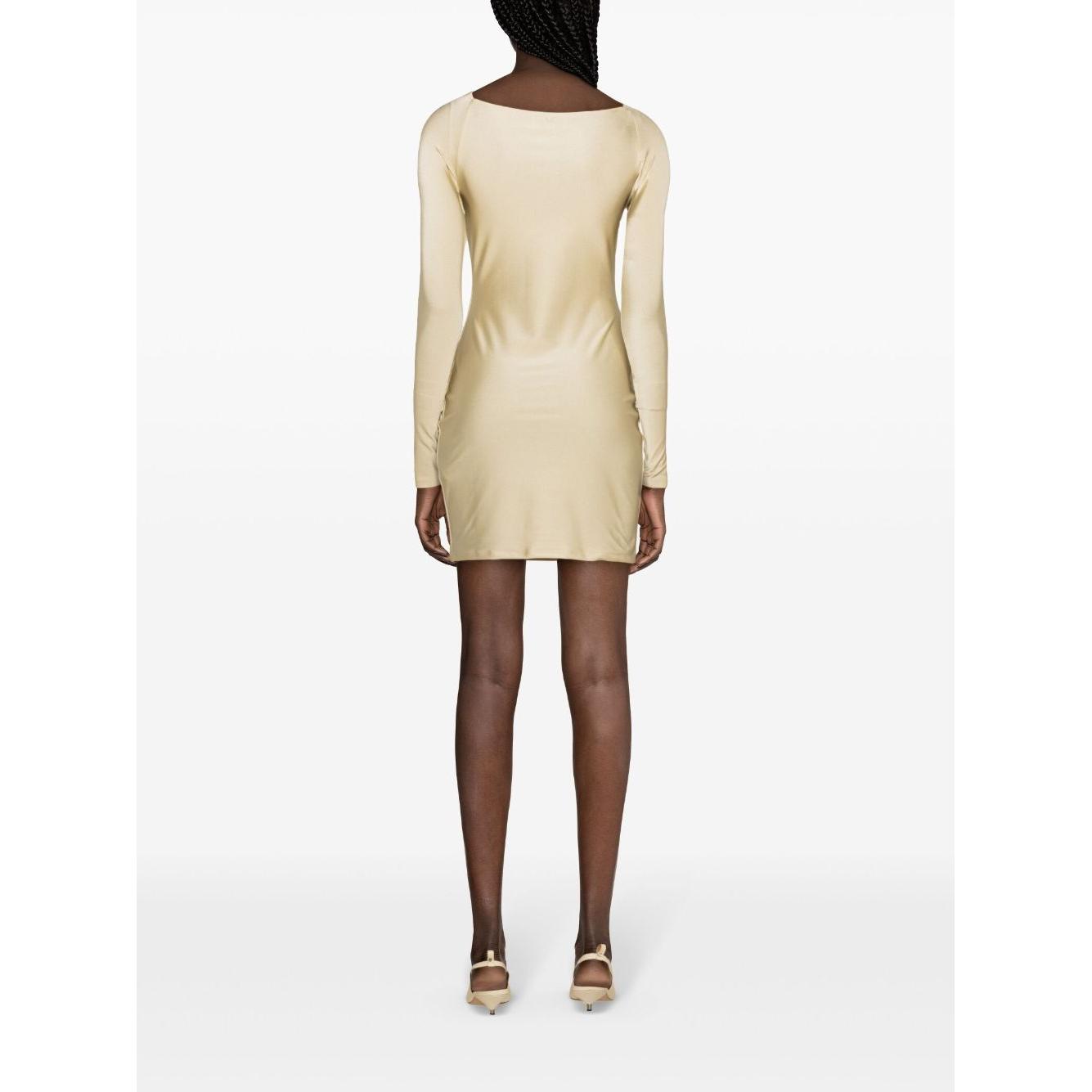 Coperni Dresses Beige Dresses Coperni White Smoke