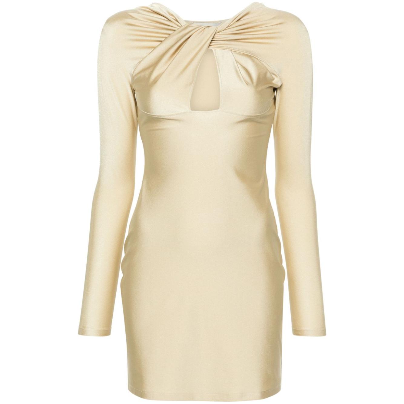 Coperni Dresses Beige Dresses Coperni Wheat