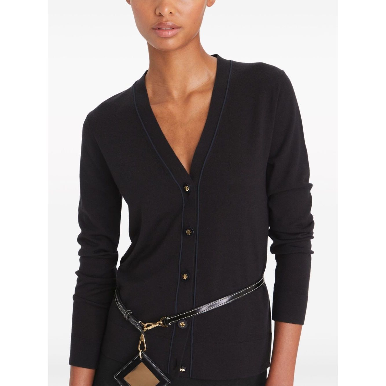 Tory Burch Sweaters Black Topwear Tory Burch Dark Slate Gray