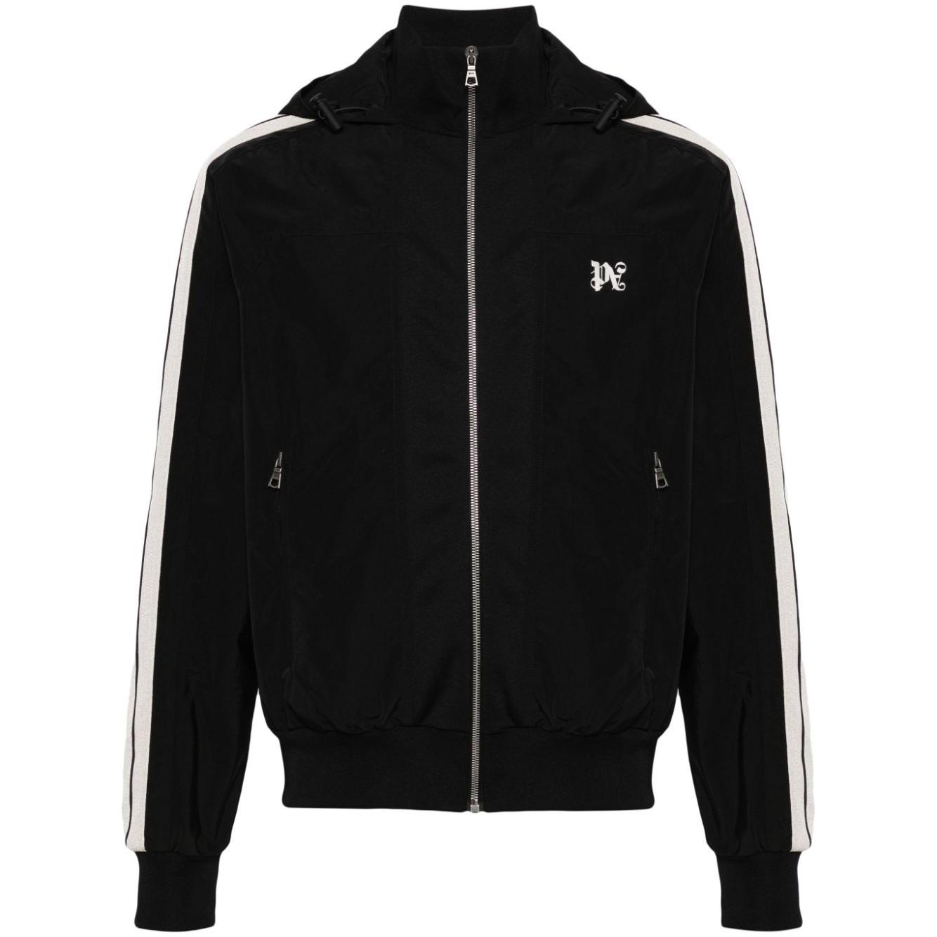 Palm Angels Jackets Black Jackets Palm Angels Black