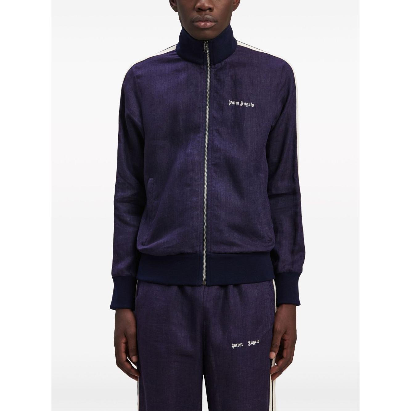 Palm Angels Sweaters Blue Topwear Palm Angels Dark Slate Gray