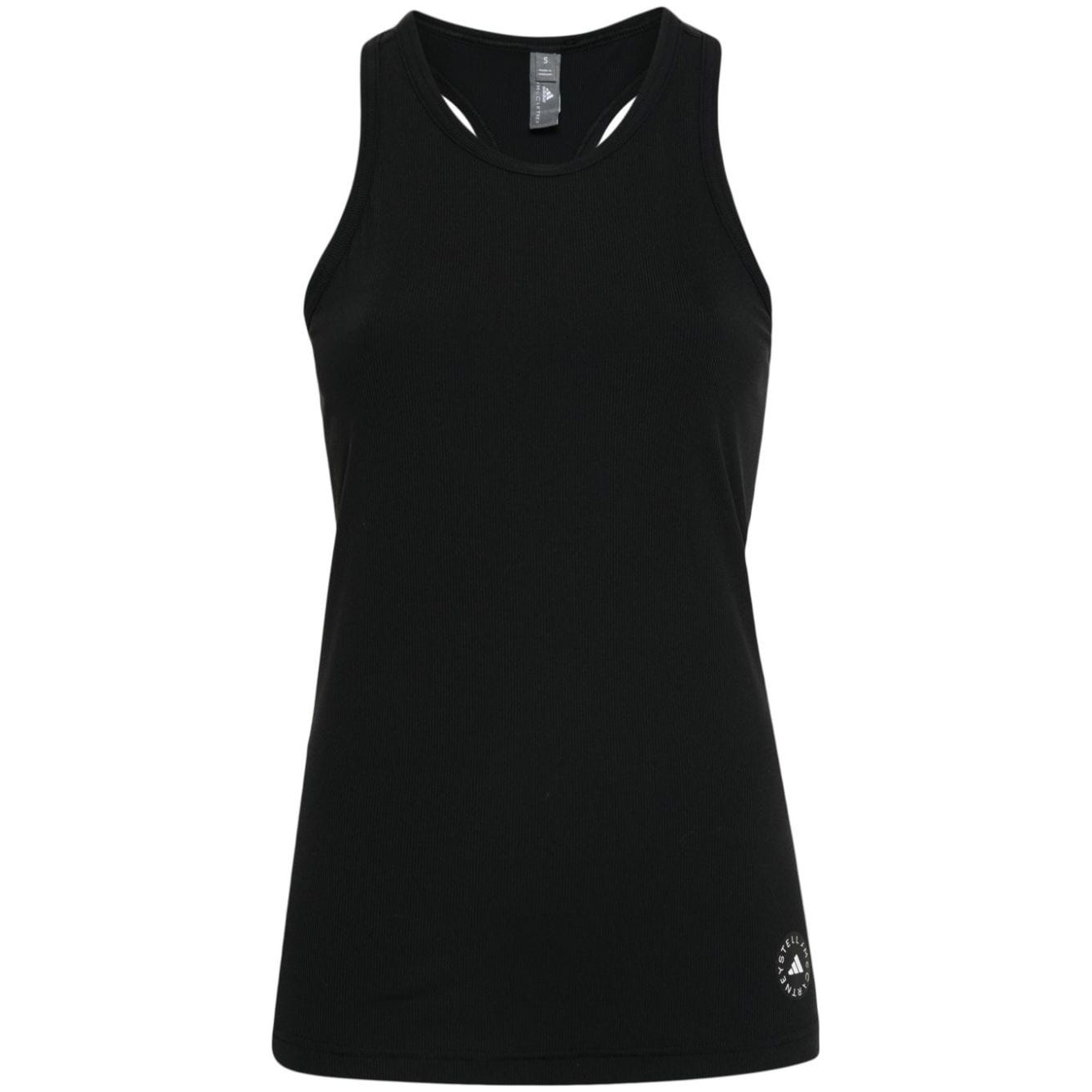 Adidas By Stella McCartney Top Black Topwear Adidas By Stella McCartney Black