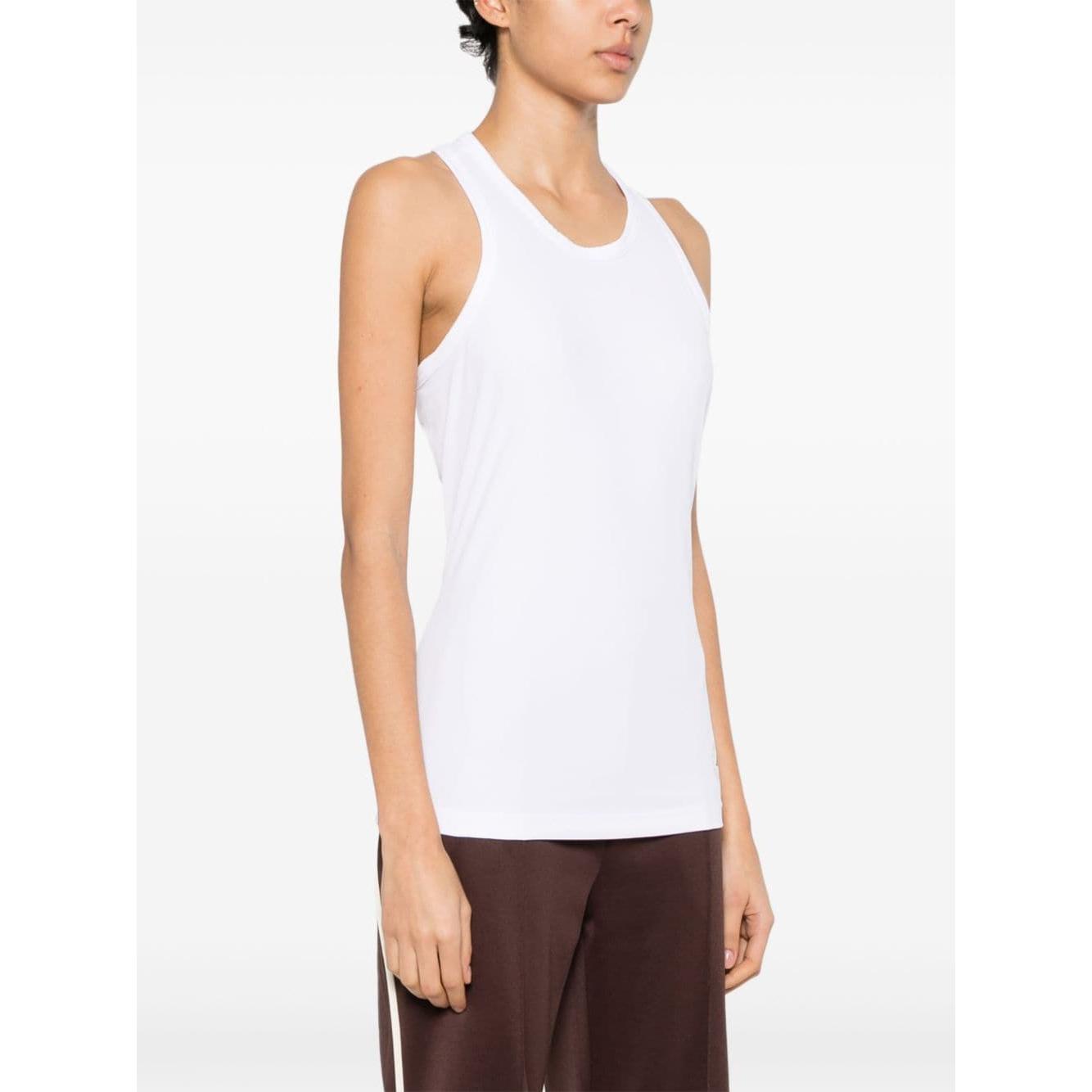 Adidas By Stella McCartney Top White Topwear Adidas By Stella McCartney White Smoke