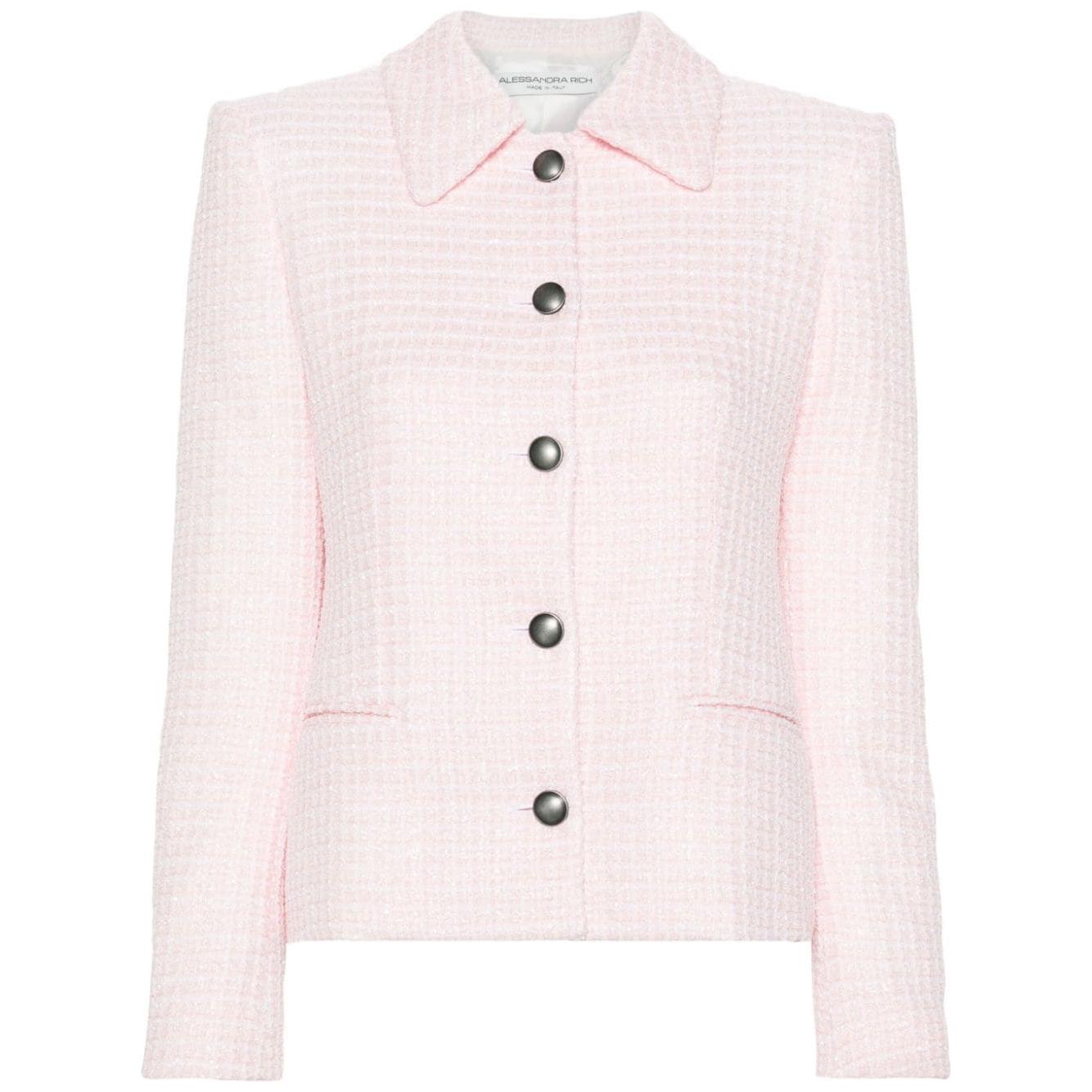 Alessandra Rich Jackets Powder Jackets Alessandra Rich Misty Rose