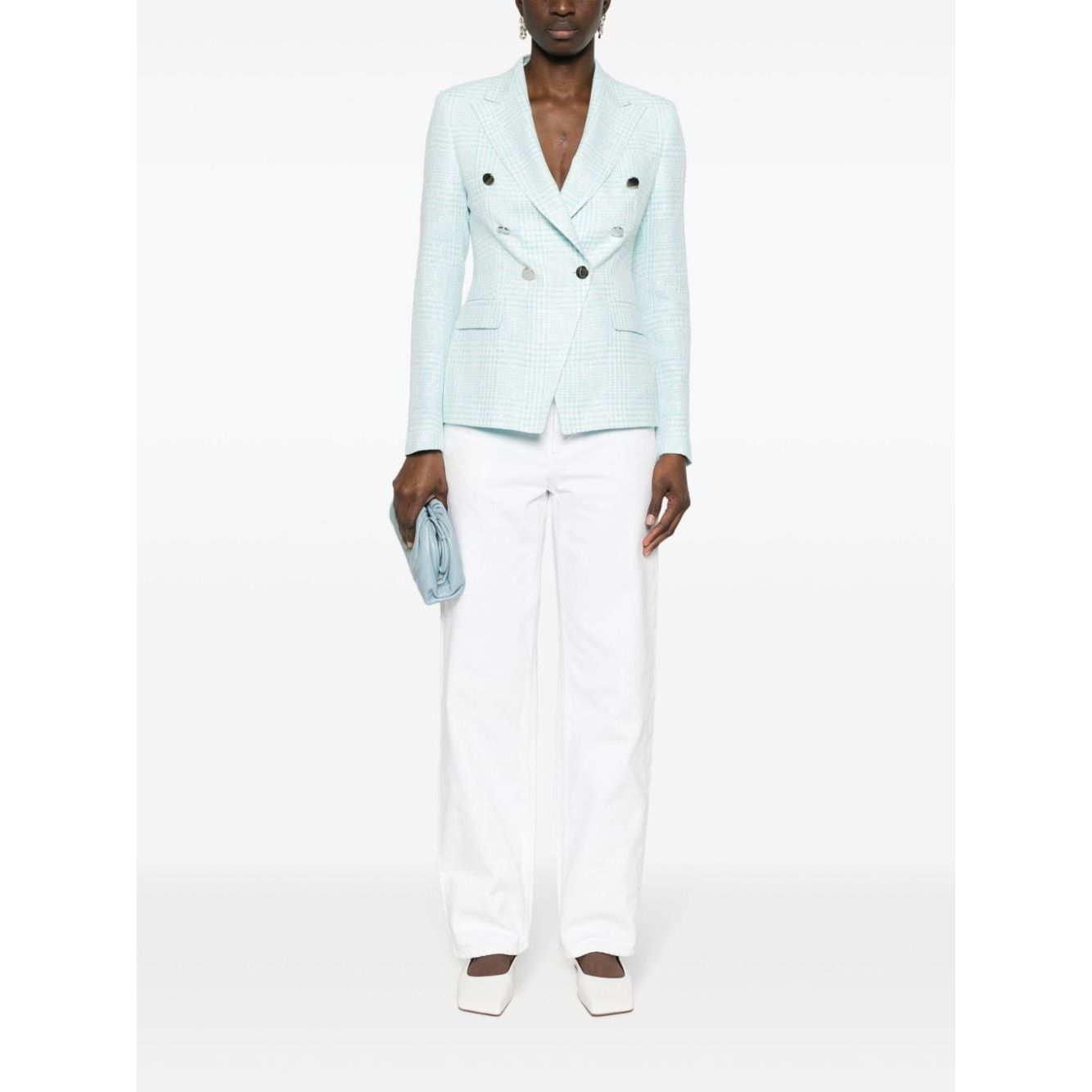 Tagliatore Jackets Clear Blue Jackets Tagliatore White Smoke