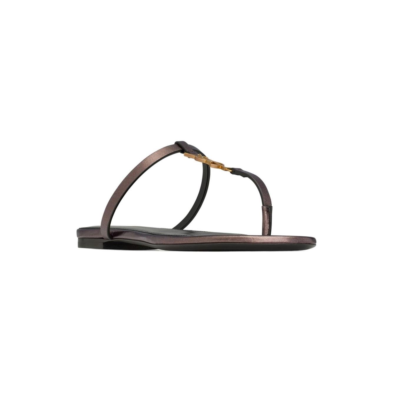 Saint Laurent Sandals Brown Sandals Saint Laurent Dark Slate Gray