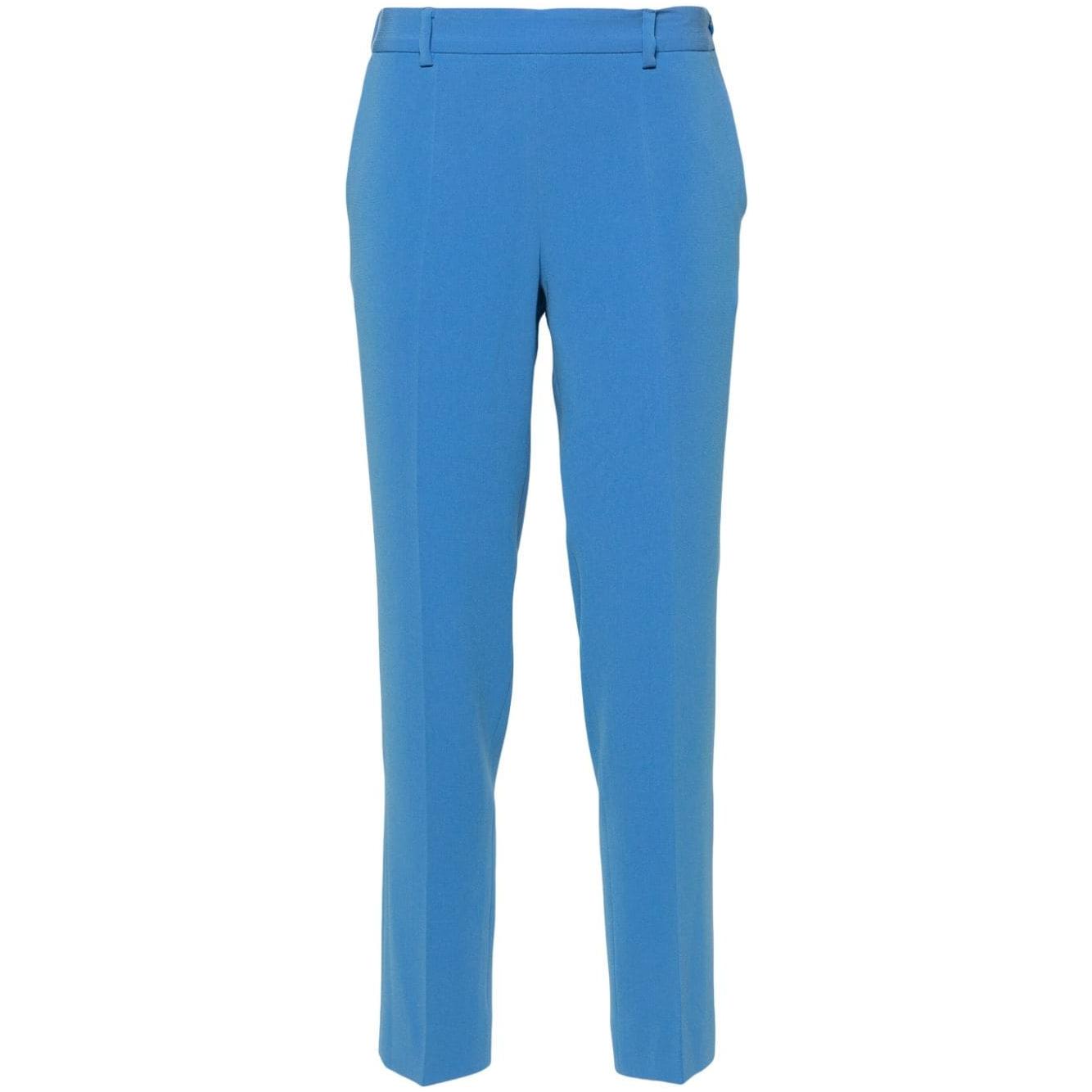 Alberto Biani Trousers Blue Trousers Alberto Biani Steel Blue