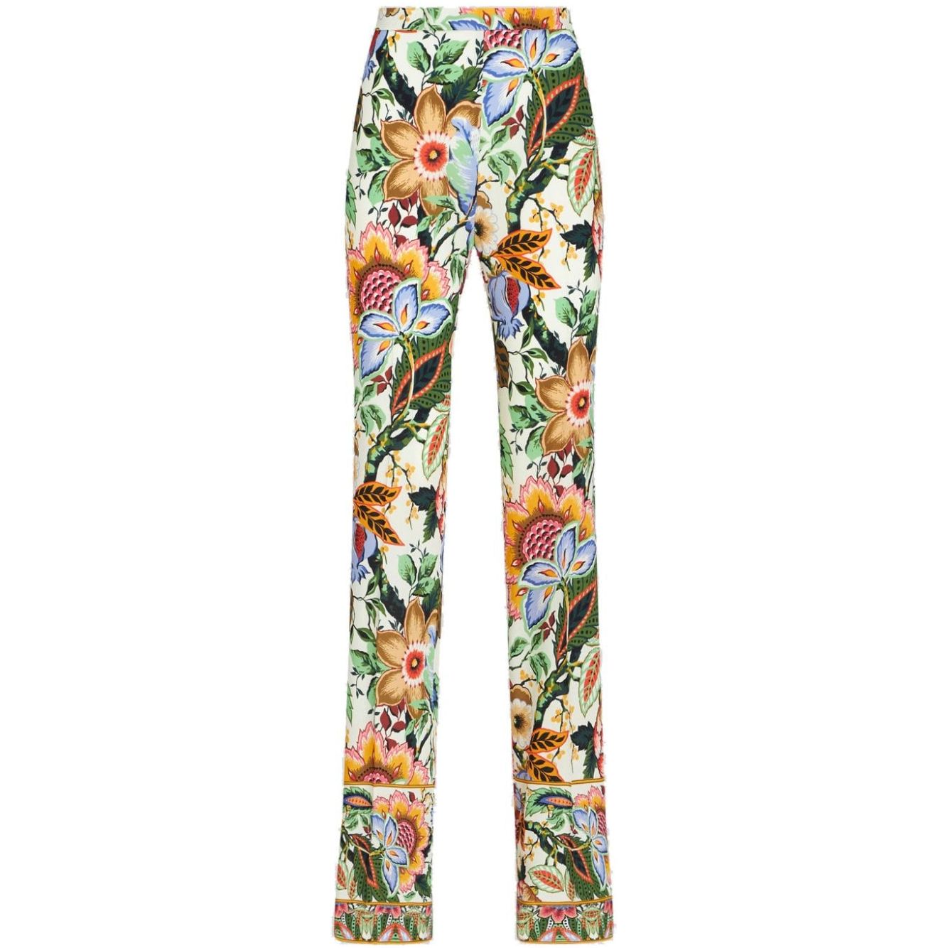 Etro Trousers White Trousers Etro Light Gray