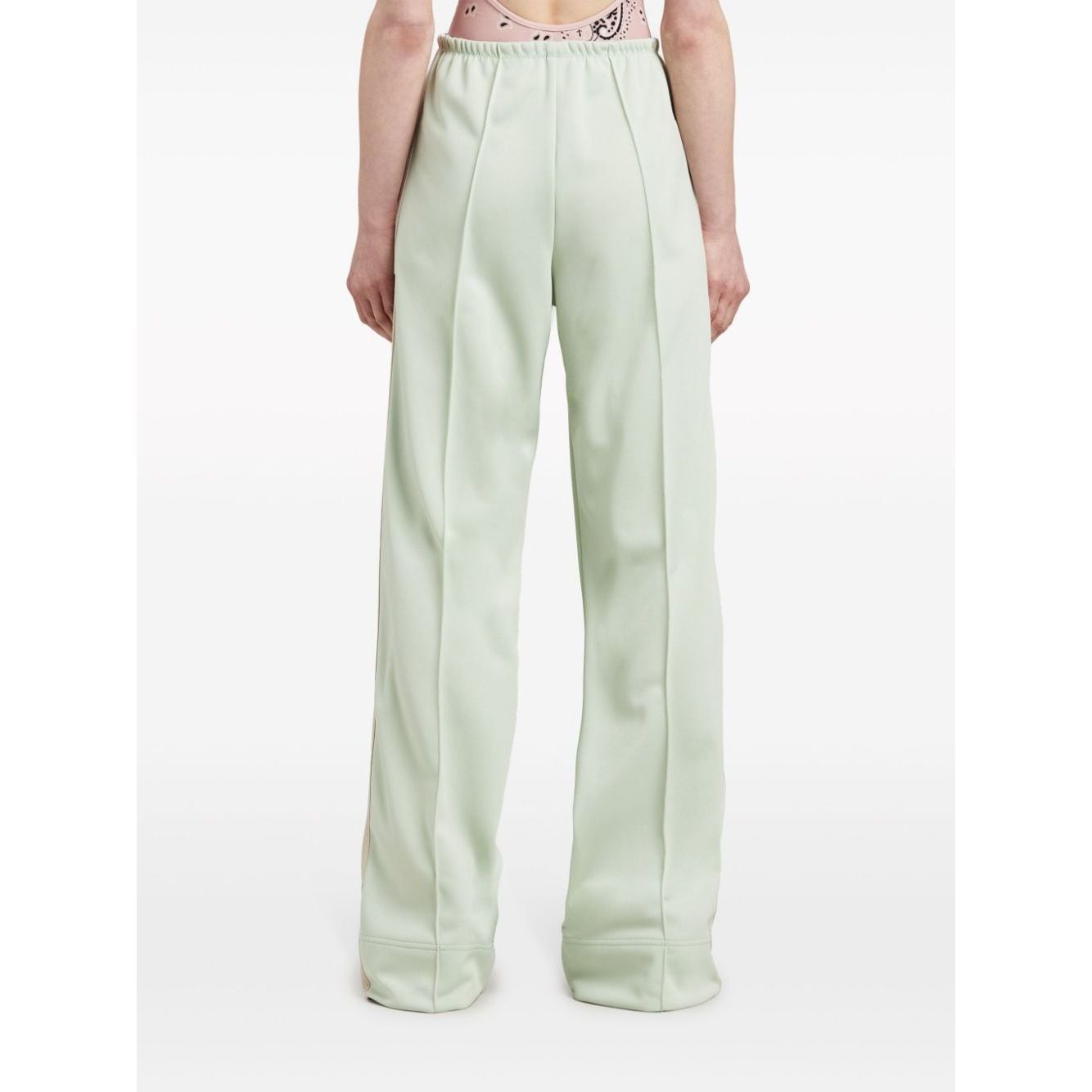 Palm Angels Trousers Green Trousers Palm Angels Beige