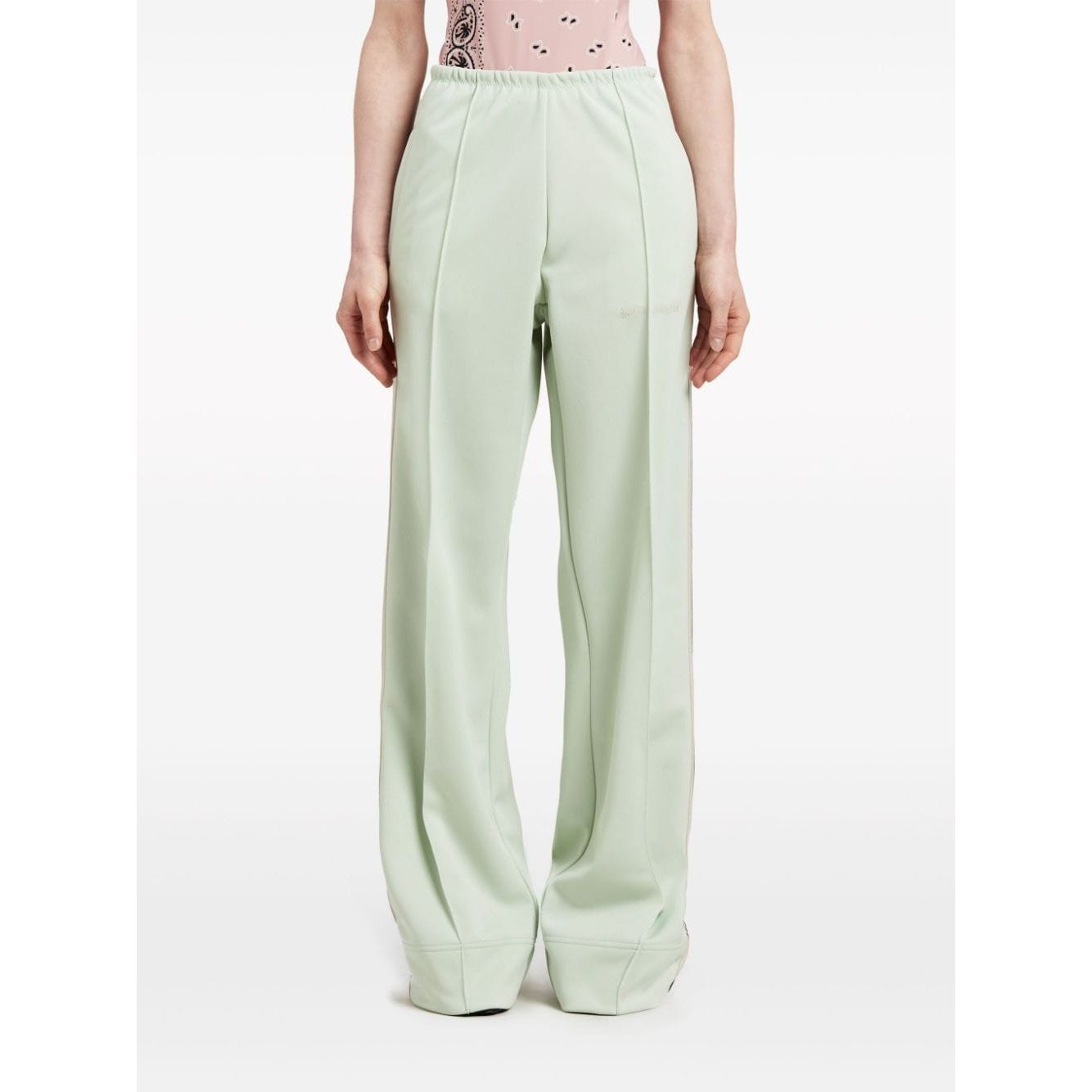 Palm Angels Trousers Green Trousers Palm Angels Beige