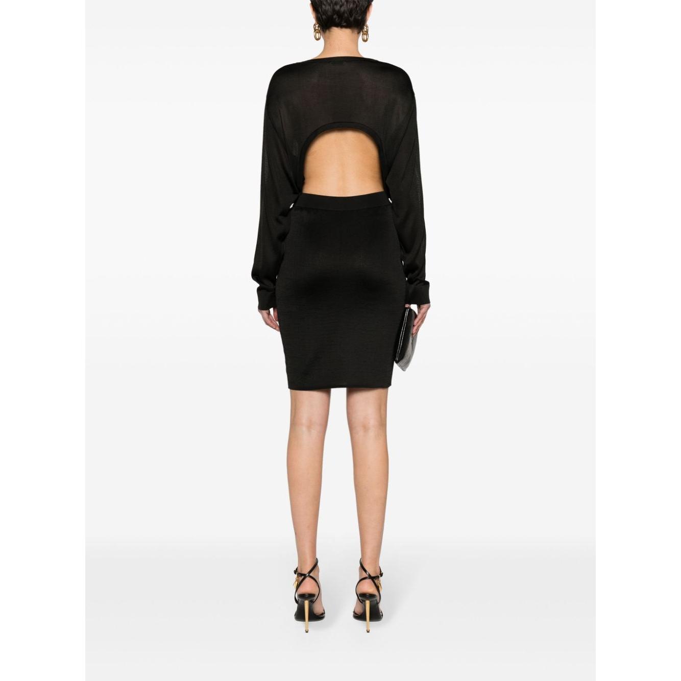Saint Laurent Dresses Black Dresses Saint Laurent White Smoke