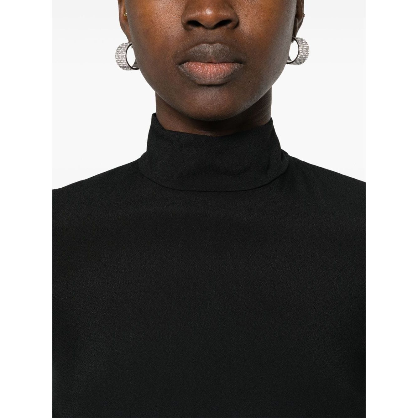 TALLER MARMO MAIN Dresses Black Dresses Taller Marmo Main White Smoke