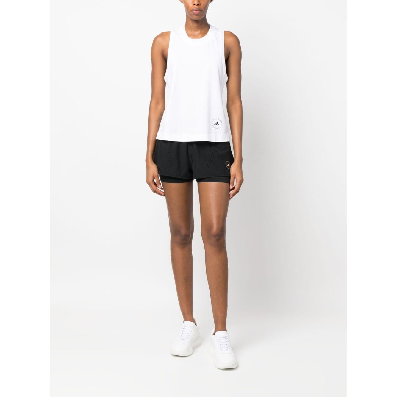 Adidas By Stella McCartney Top White Topwear Adidas By Stella McCartney White Smoke
