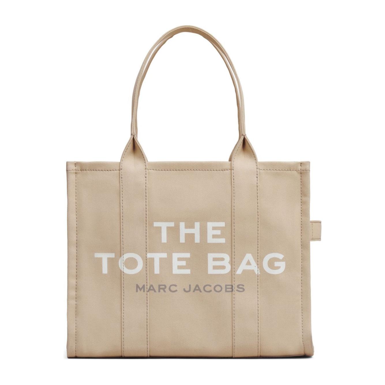 Marc Jacobs Canvas Large Tote Bag Beige Shopper Marc Jacobs Tan
