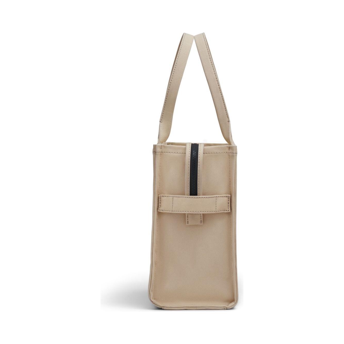 Marc Jacobs Canvas Large Tote Bag Beige Shopper Marc Jacobs Rosy Brown