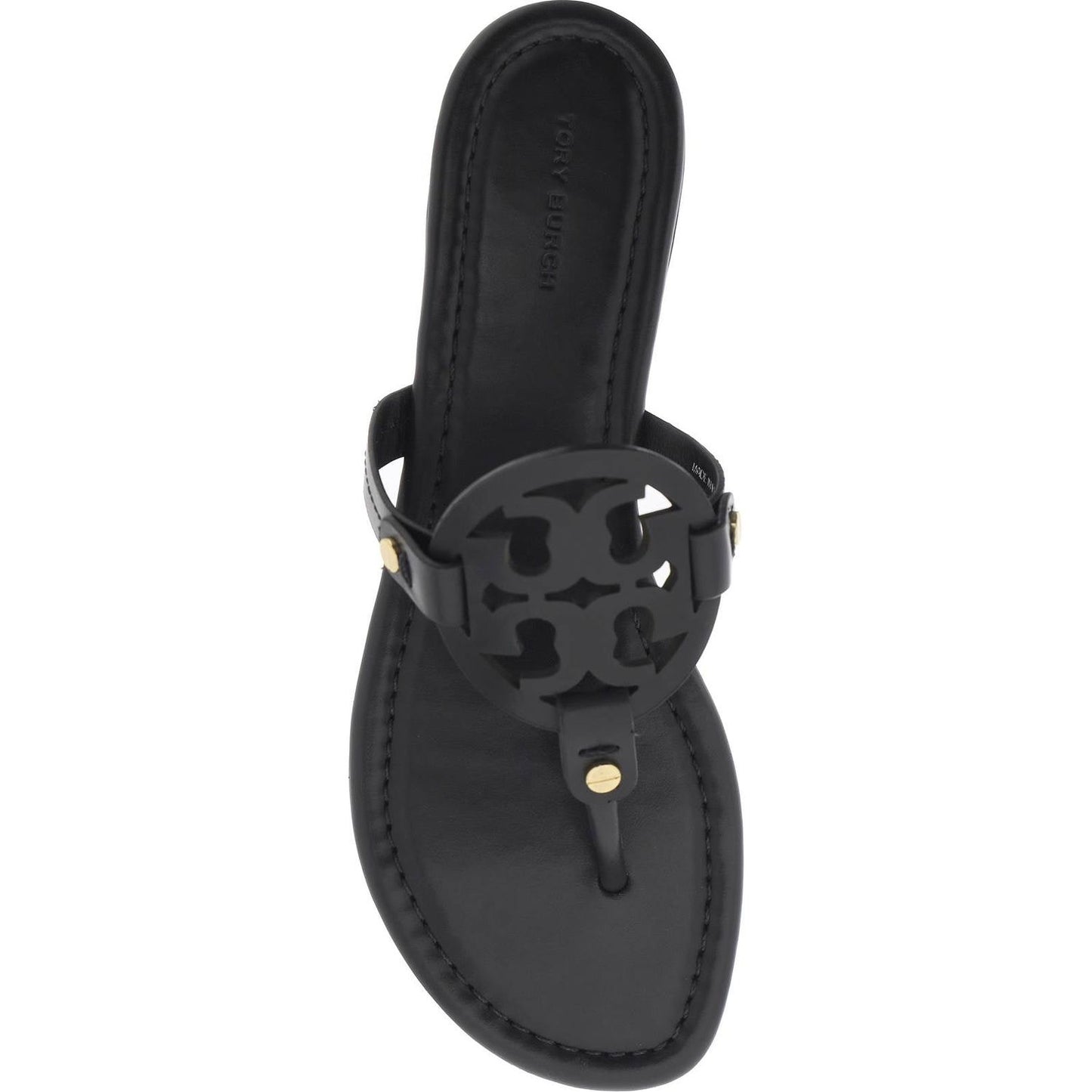 Tory Burch miller flip-flop slides Sandals Tory Burch Dark Slate Gray