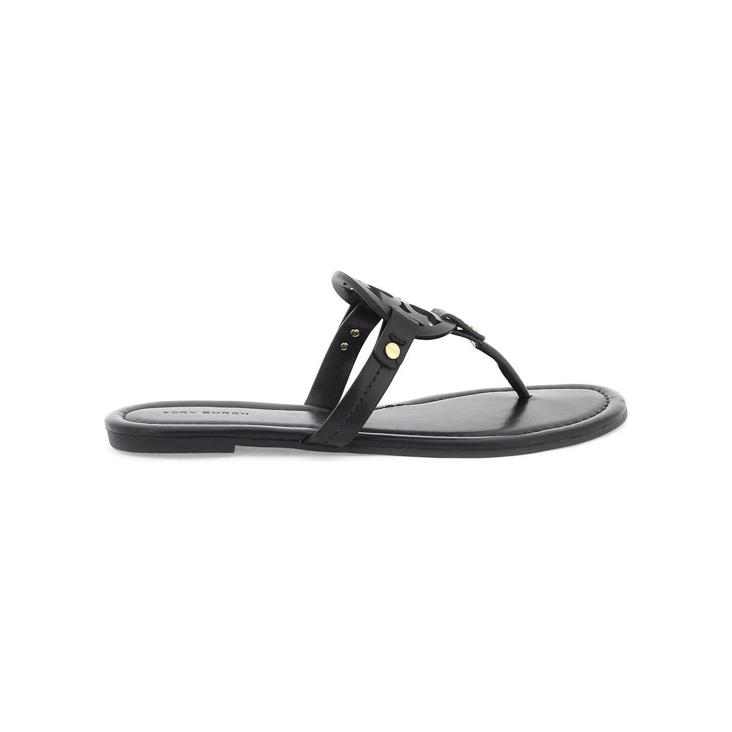 Tory Burch miller flip-flop slides Sandals Tory Burch Dark Slate Gray