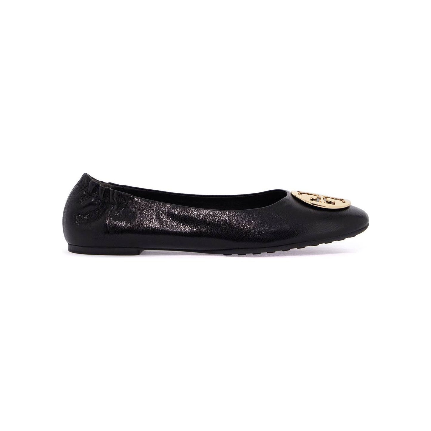 Tory Burch 'shiny leather claire baller Flat Shoes Tory Burch Black