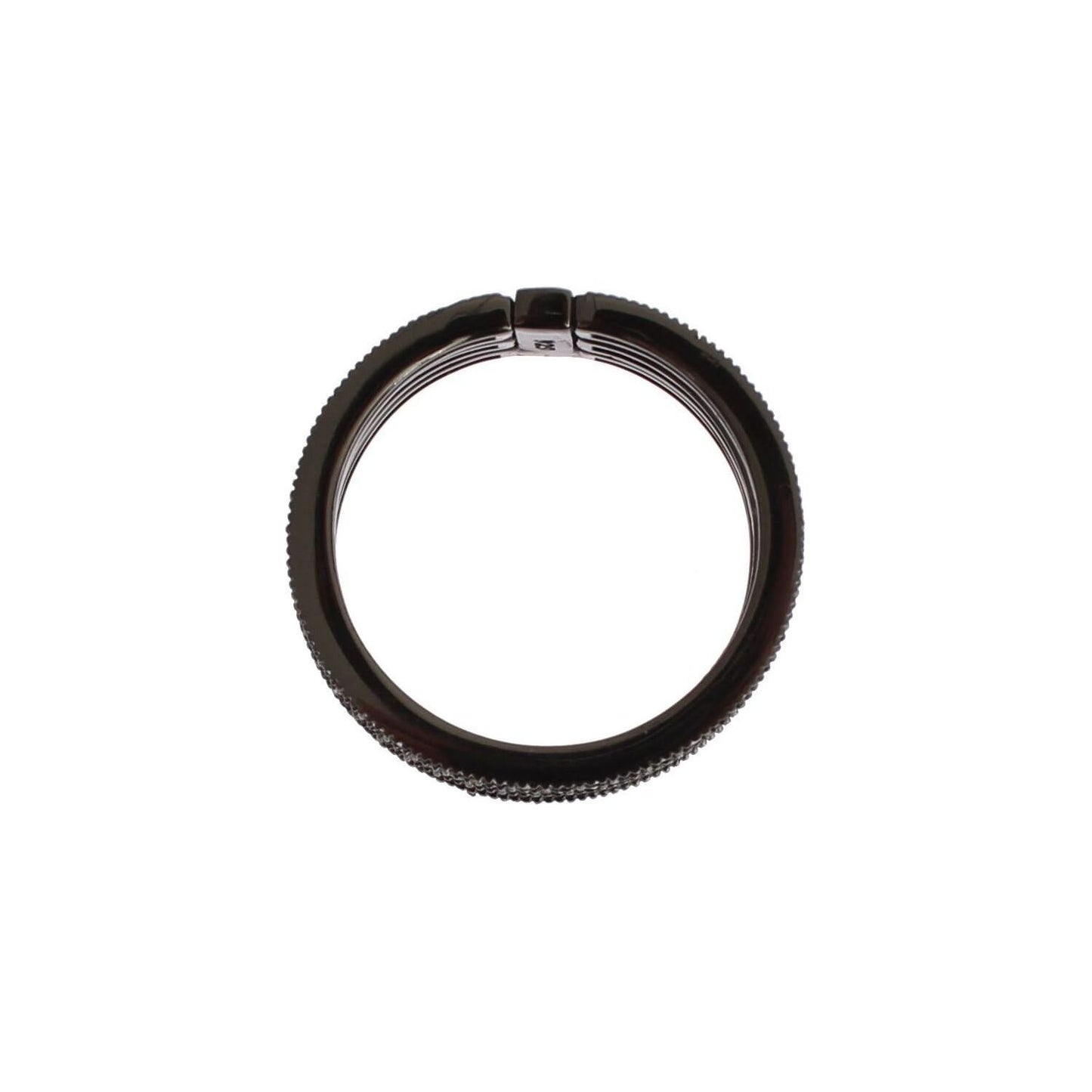 Nialaya Black CZ 925 Sterling Silver Womens SIG19102-US5