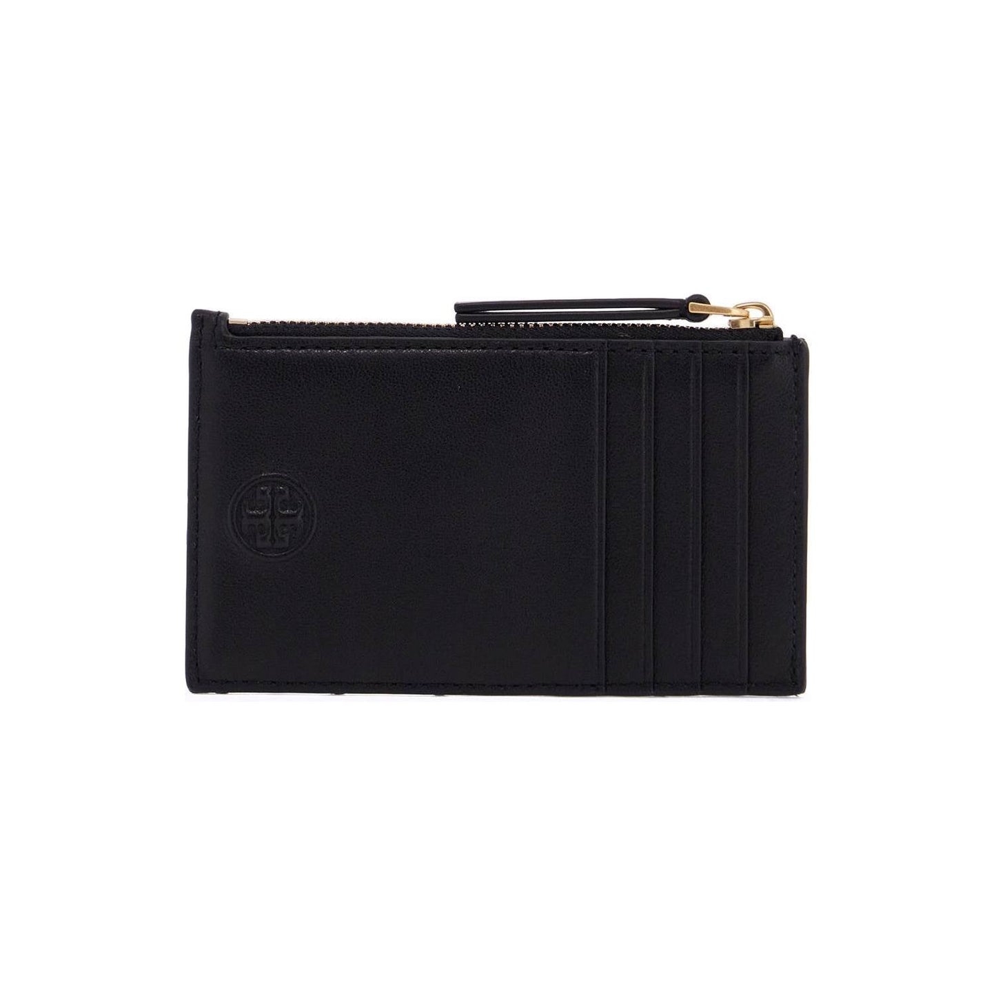 Tory Burch fleming cardholder Small Leather Goods Tory Burch Black