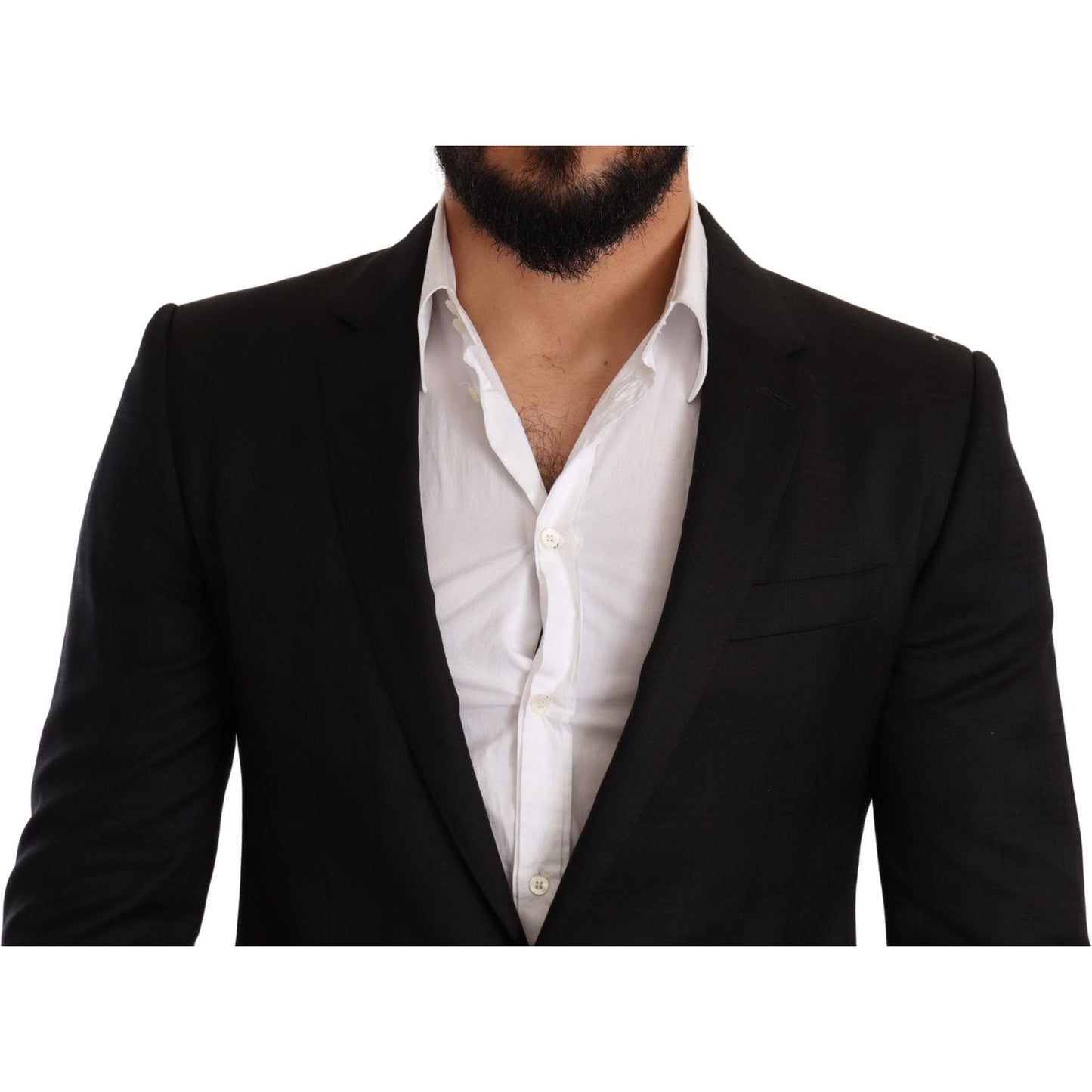 Dolce & Gabbana Elegant Slim Fit Martini Two-Piece Suit Suit Dolce & Gabbana Gray