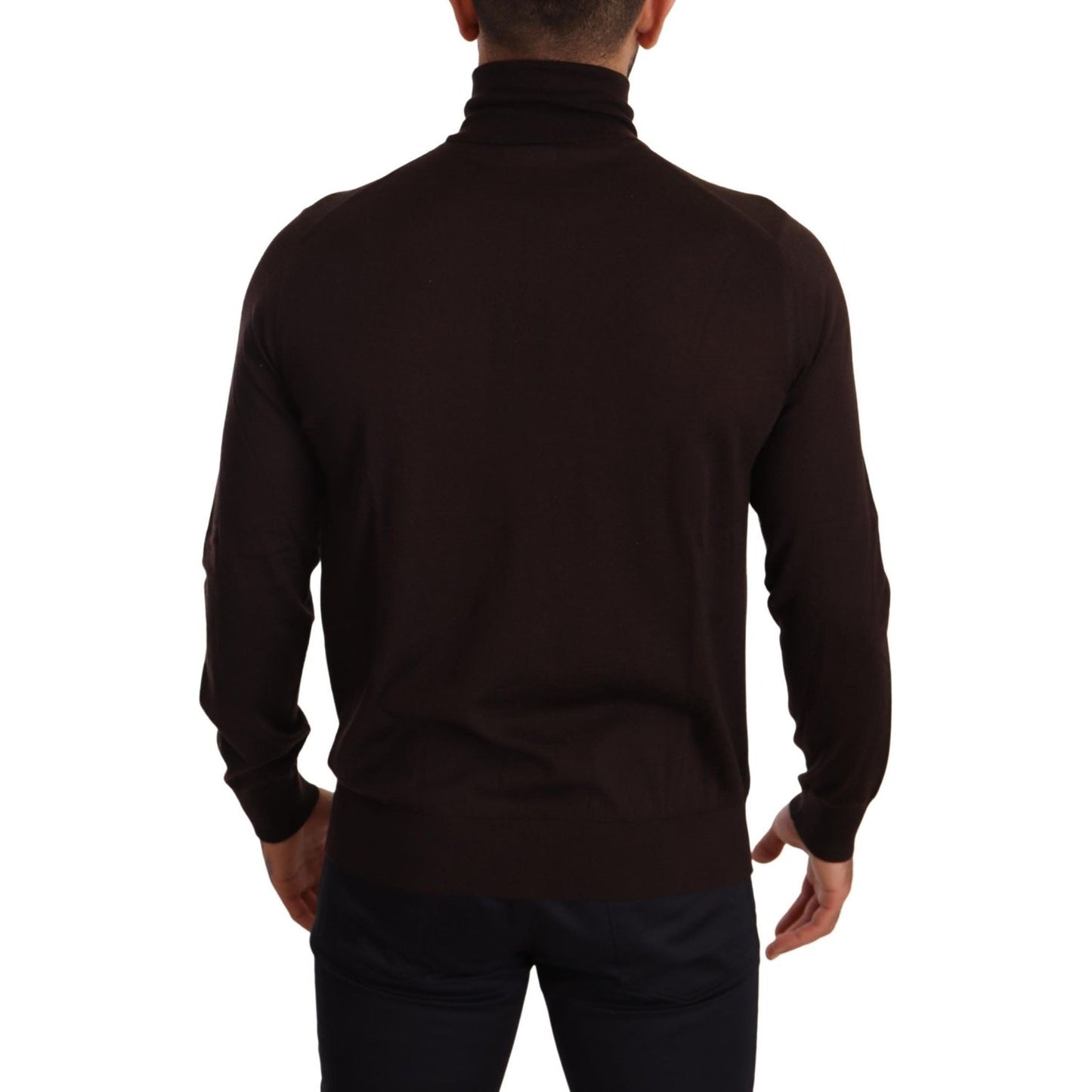 Dolce & Gabbana Elegant Cashmere Turtleneck Sweater Dolce & Gabbana Black