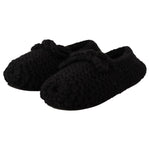 Dolce & Gabbana Black Slip On Ballerina Flats Wool Knit Shoes LA9676 - 41