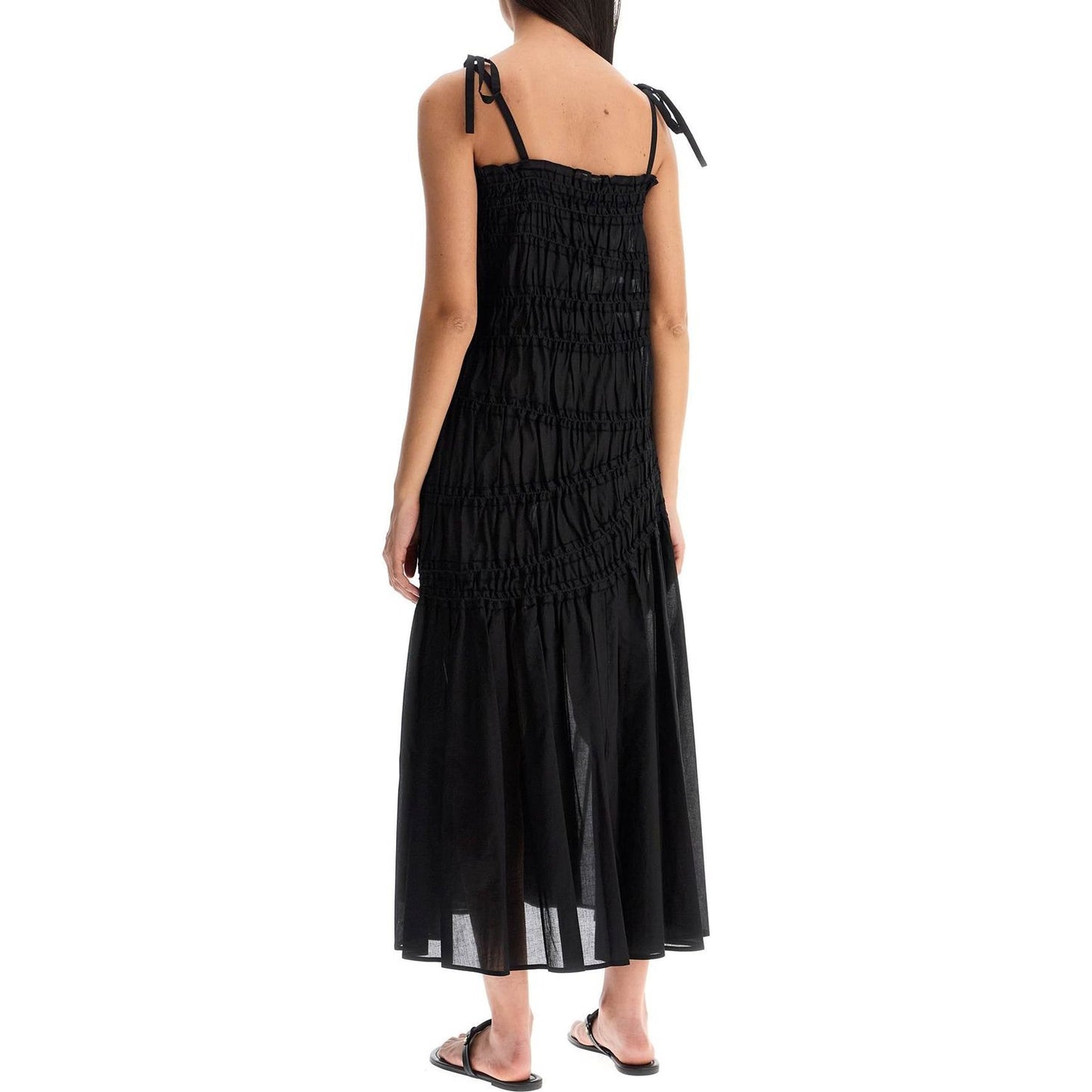 Tory Burch midi smock point dress in Dresses Tory Burch Tan