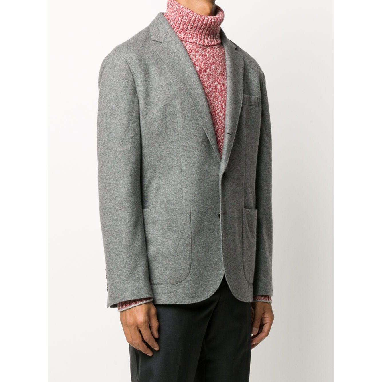 Brunello Cucinelli Jackets Grey Jackets Brunello Cucinelli Light Gray