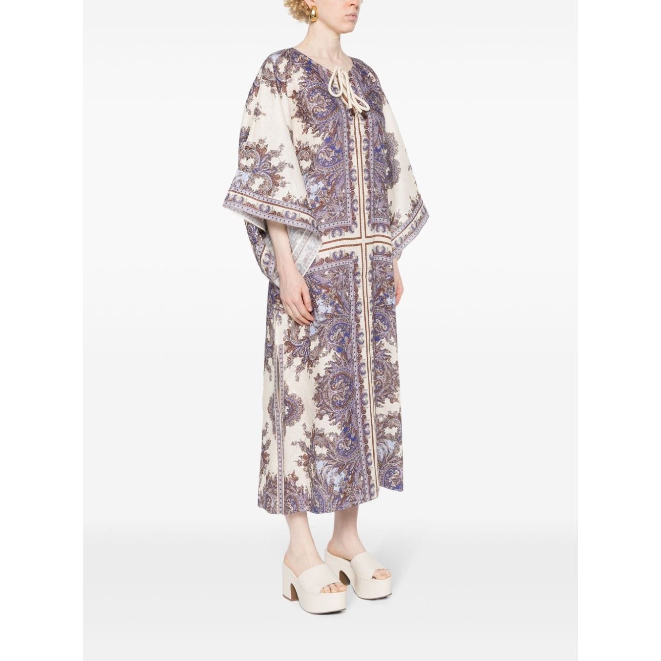 Zimmermann Dresses Purple Dresses Zimmermann White Smoke
