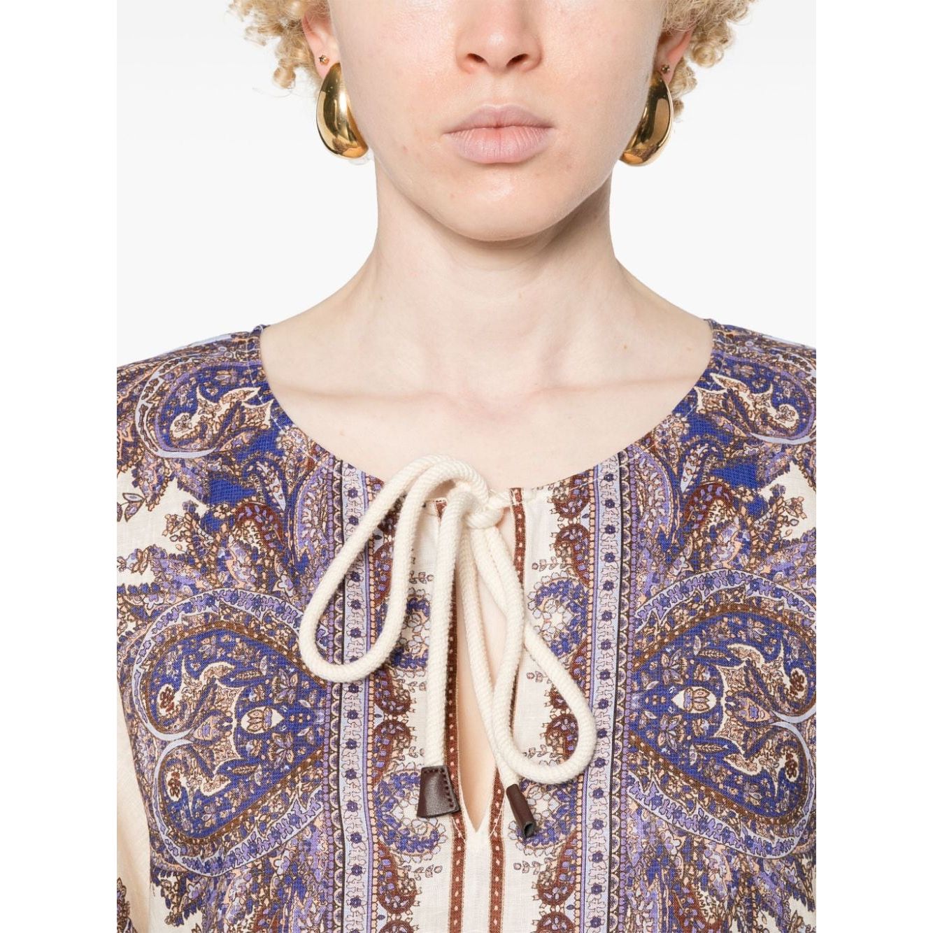 Zimmermann Dresses Purple Dresses Zimmermann Light Gray